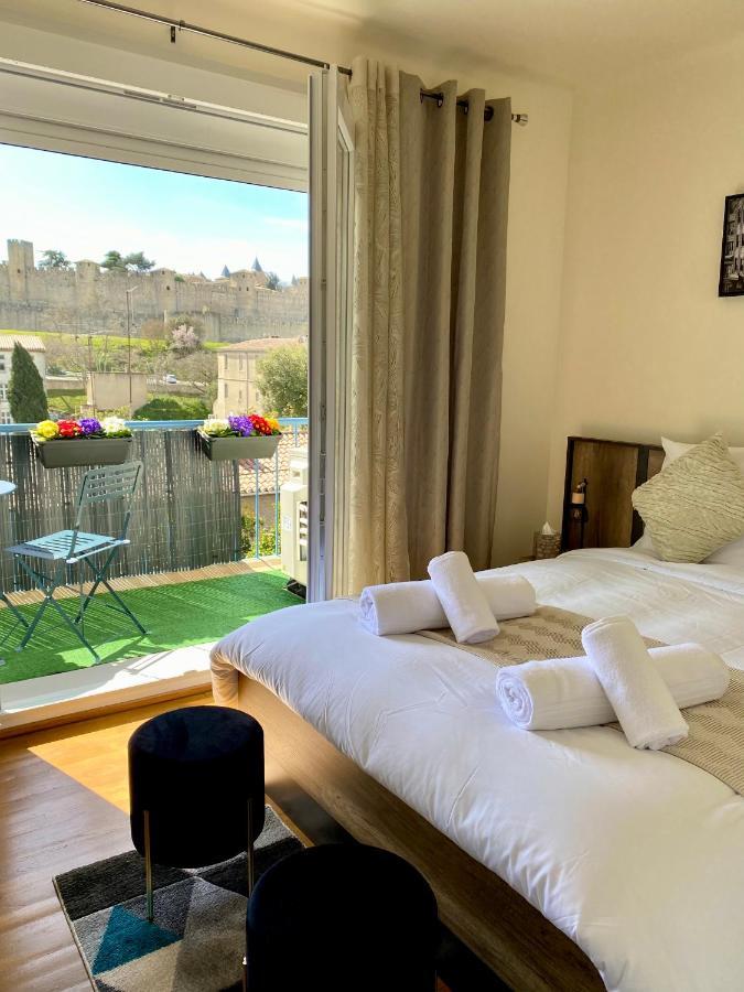 Maison Face A La Cite Каркассонн Екстер'єр фото